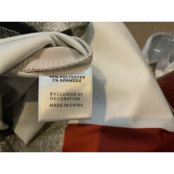 MOD Multicolored Geometric Long Sleeve High Neck Half Zip Classic Dress Size Med - Picture 14 of 14